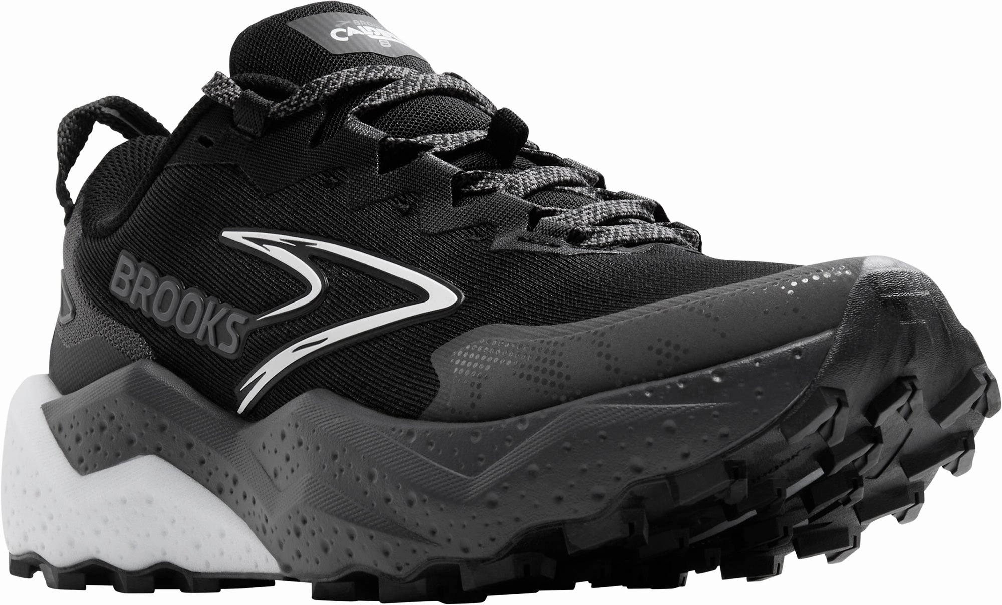 Brooks Caldera 8 Mens Trail Running Shoes - Black Training Sneakers
