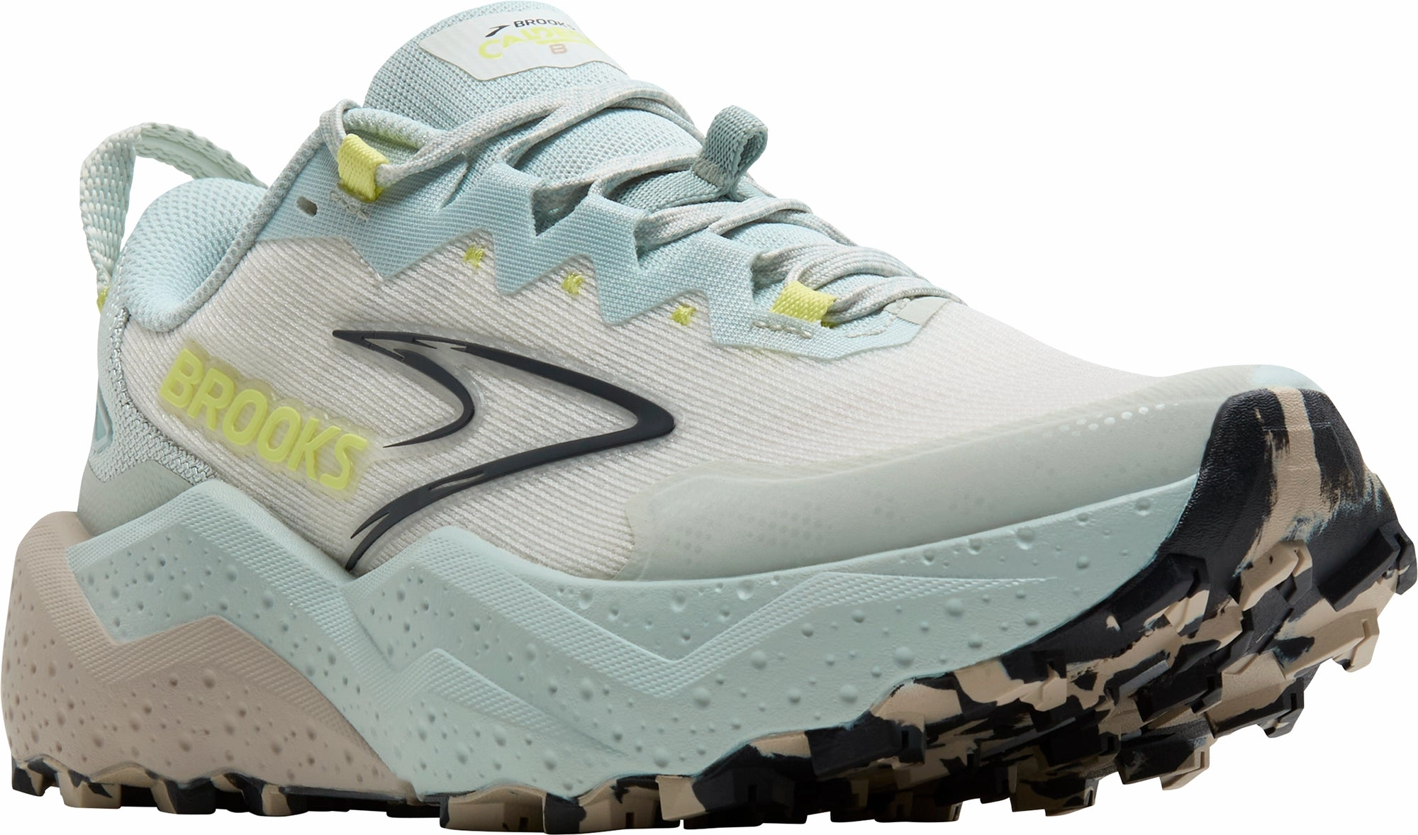 Brooks Caldera 8 Womens Trail Running Shoes - Blue Training Sneakers