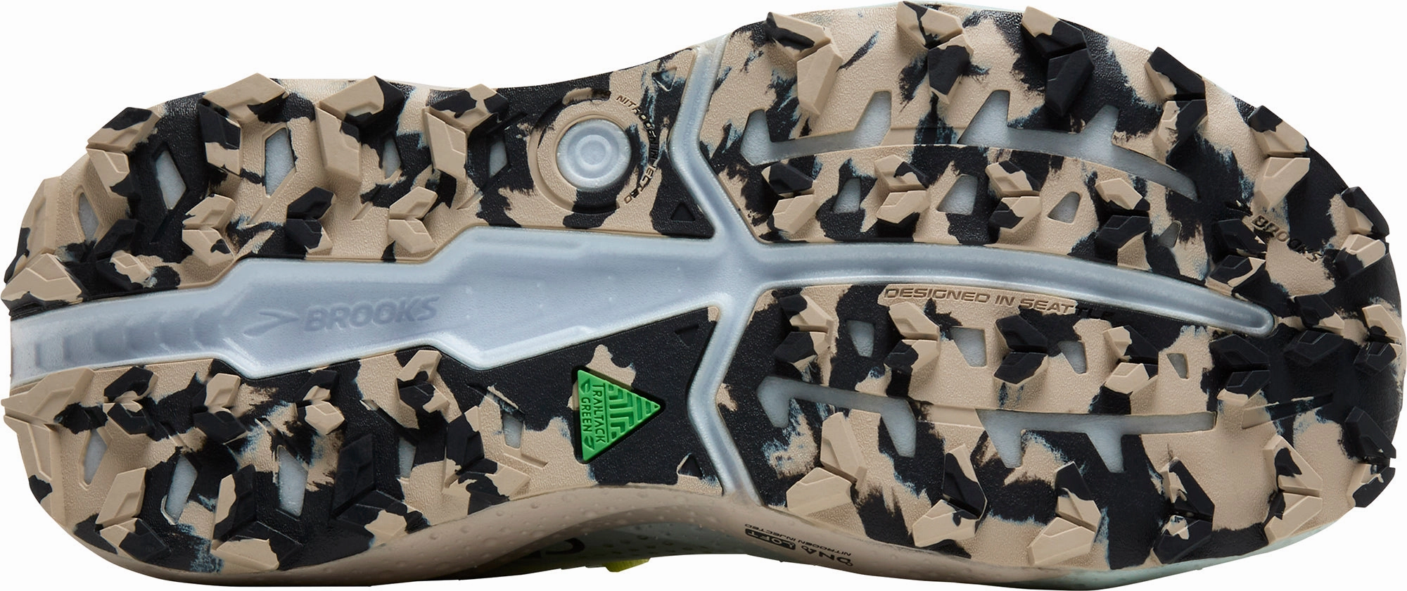 Brooks Caldera 8 Womens Trail Running Shoes - Blue Training Sneakers