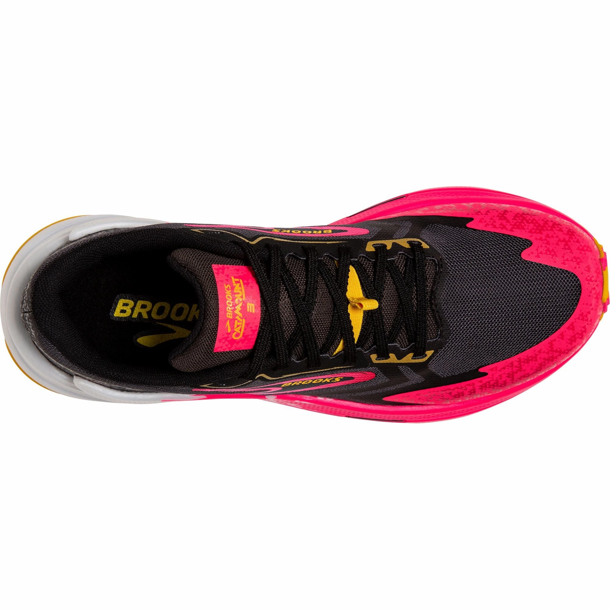 Brooks Catamount 3 Womens Trail Running Shoes - Black Responsive Road Shoes