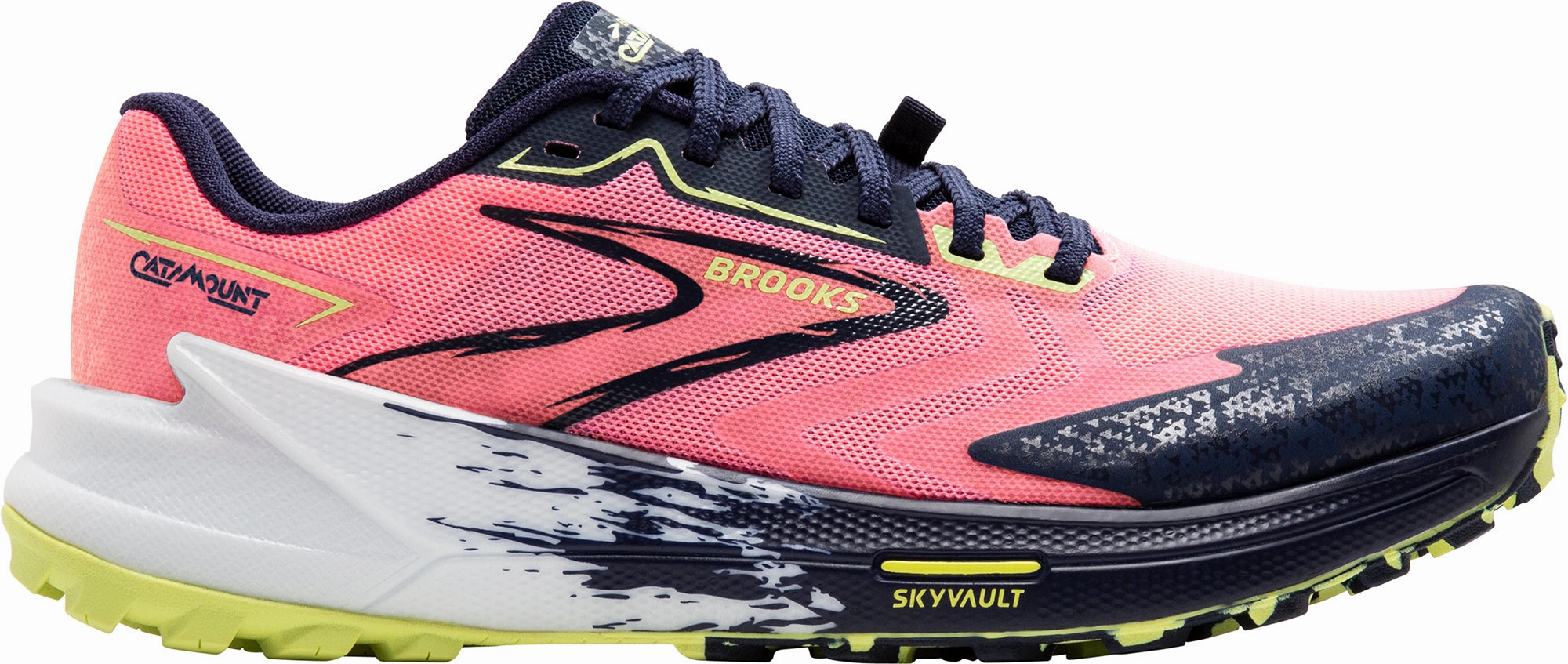 Brooks Catamount 3 Womens Trail Running Shoes - Pink Brooks shoe variations