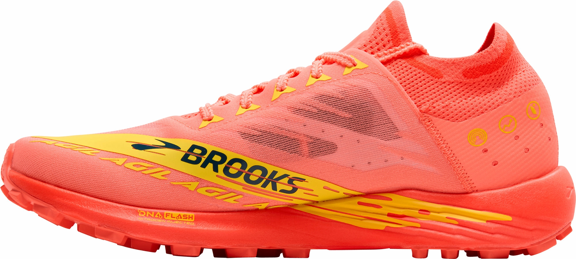 Brooks Catamount Agil Trail Running Shoes - Orange Training Sneakers