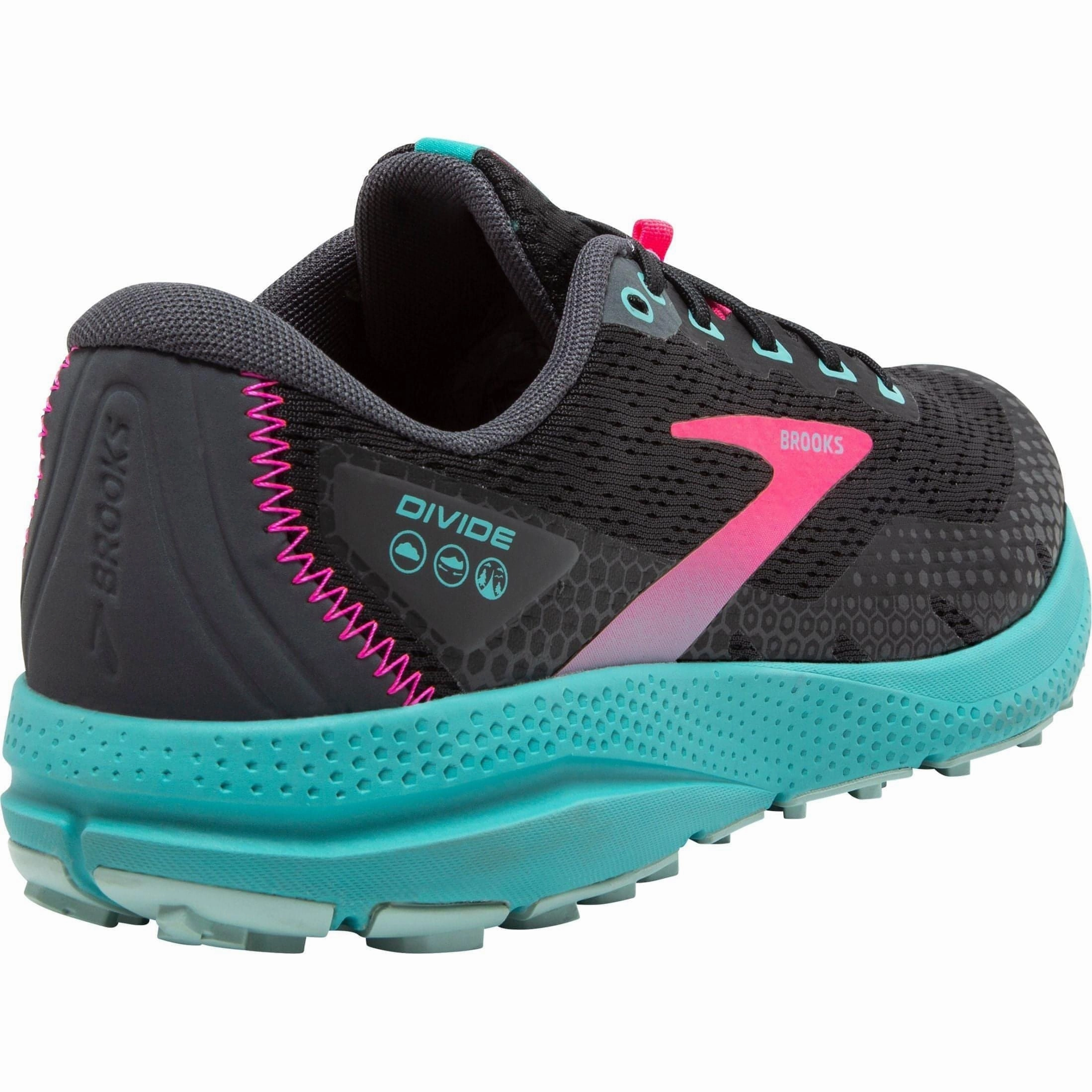 Brooks Divide 3 Womens Trail Running Shoes - Black Distance Runners