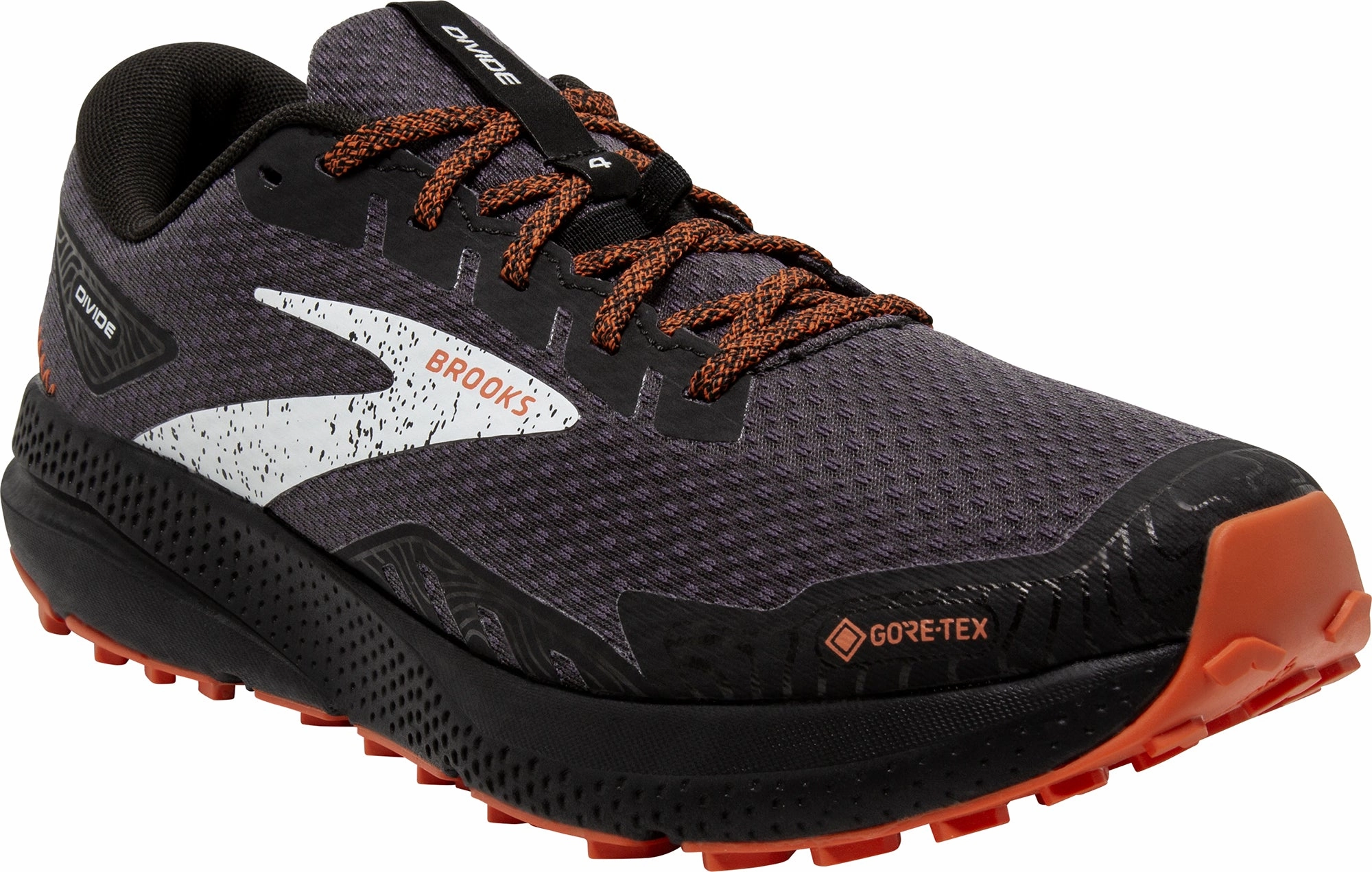 Brooks Divide 4 GORE-TEX Mens Trail Running Shoes - Black Distance Runners