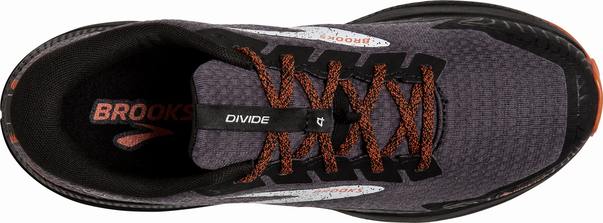 Brooks Divide 4 GORE-TEX Mens Trail Running Shoes - Black Responsive Road Shoes