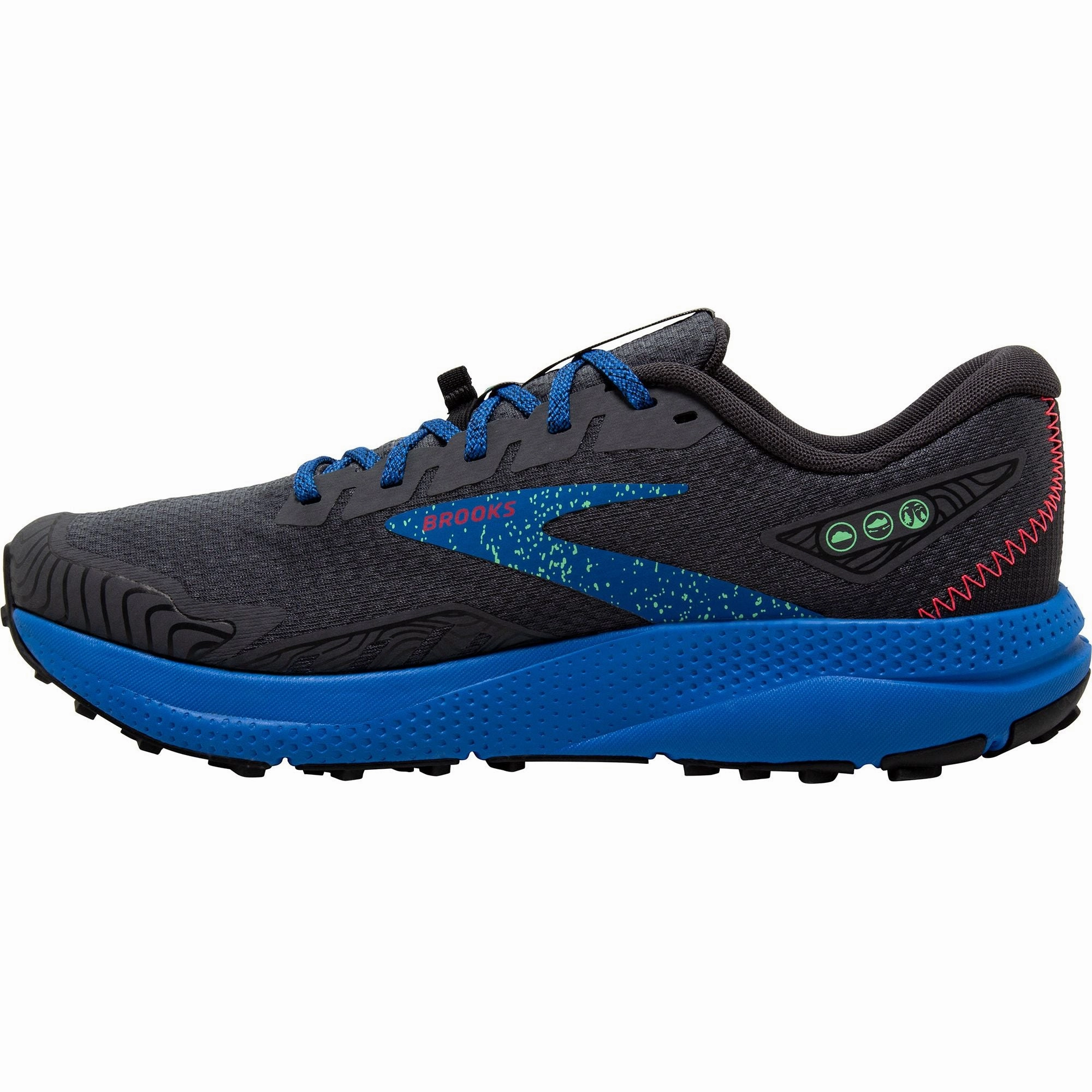 Brooks Divide 4 Mens Trail Running Shoes - Black Responsive Road Shoes