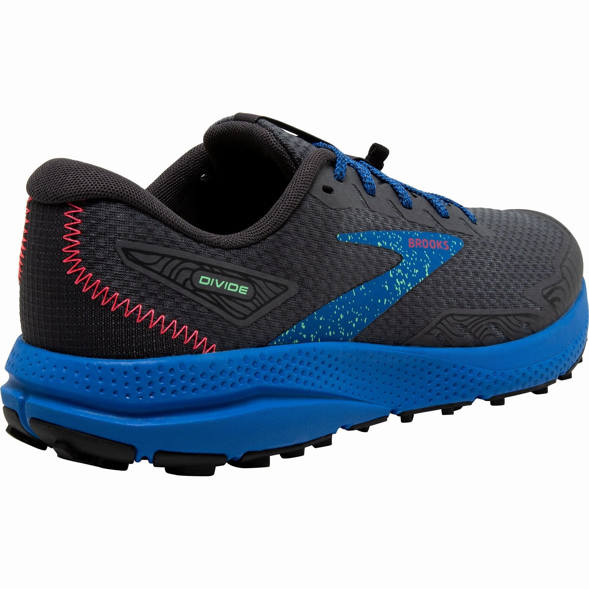 Brooks Divide 4 Mens Trail Running Shoes - Black Responsive Road Shoes
