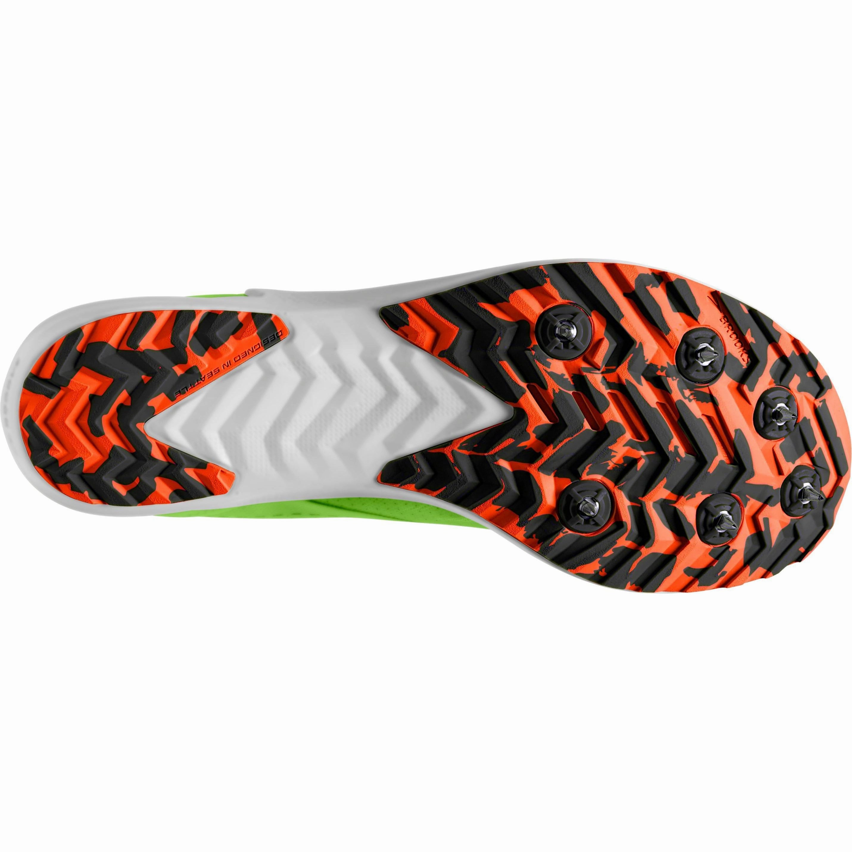 Brooks Draft XC Cross Country Spikes - Green Distance Runners