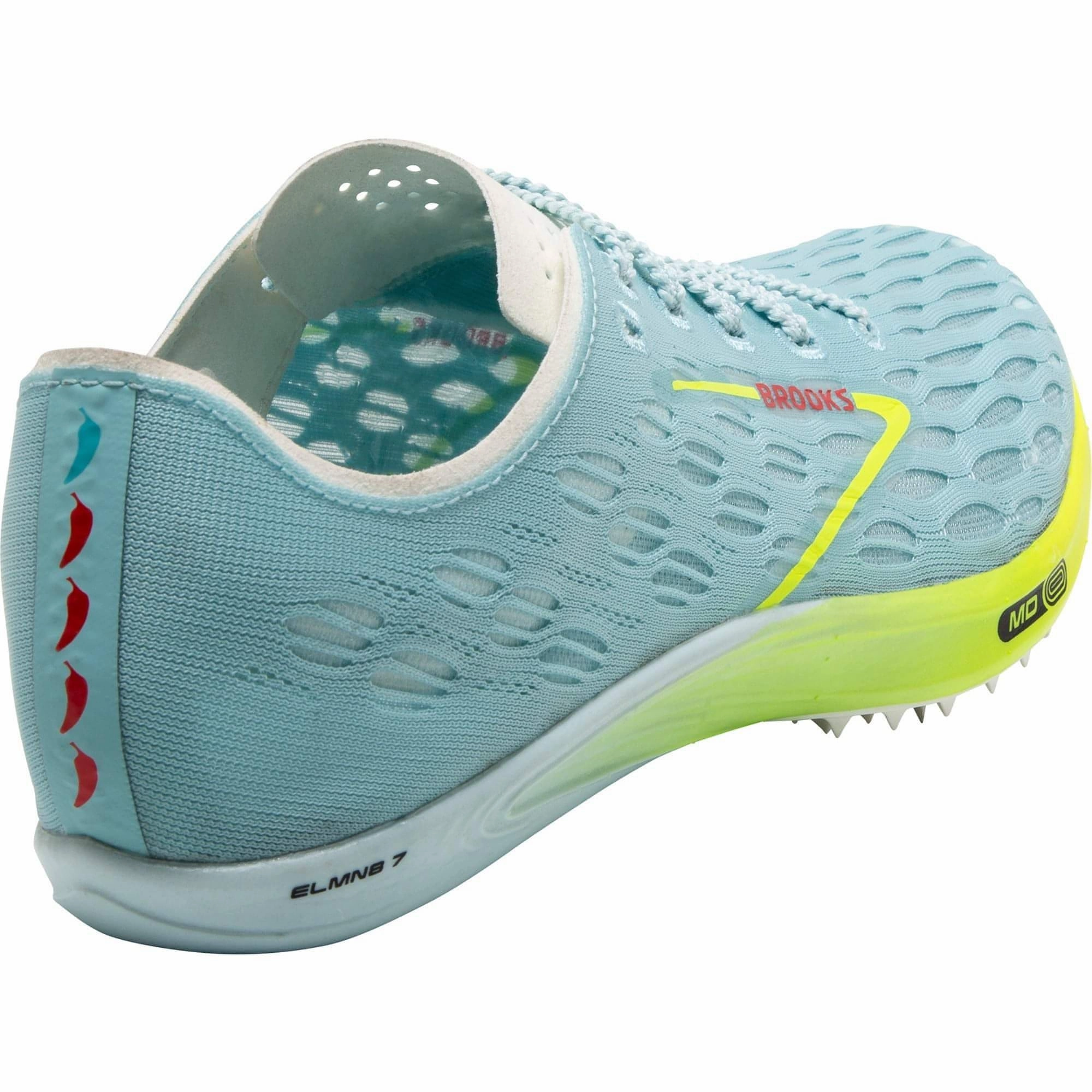 Brooks ELMN8 7 Running Spikes - Blue Distance Runners