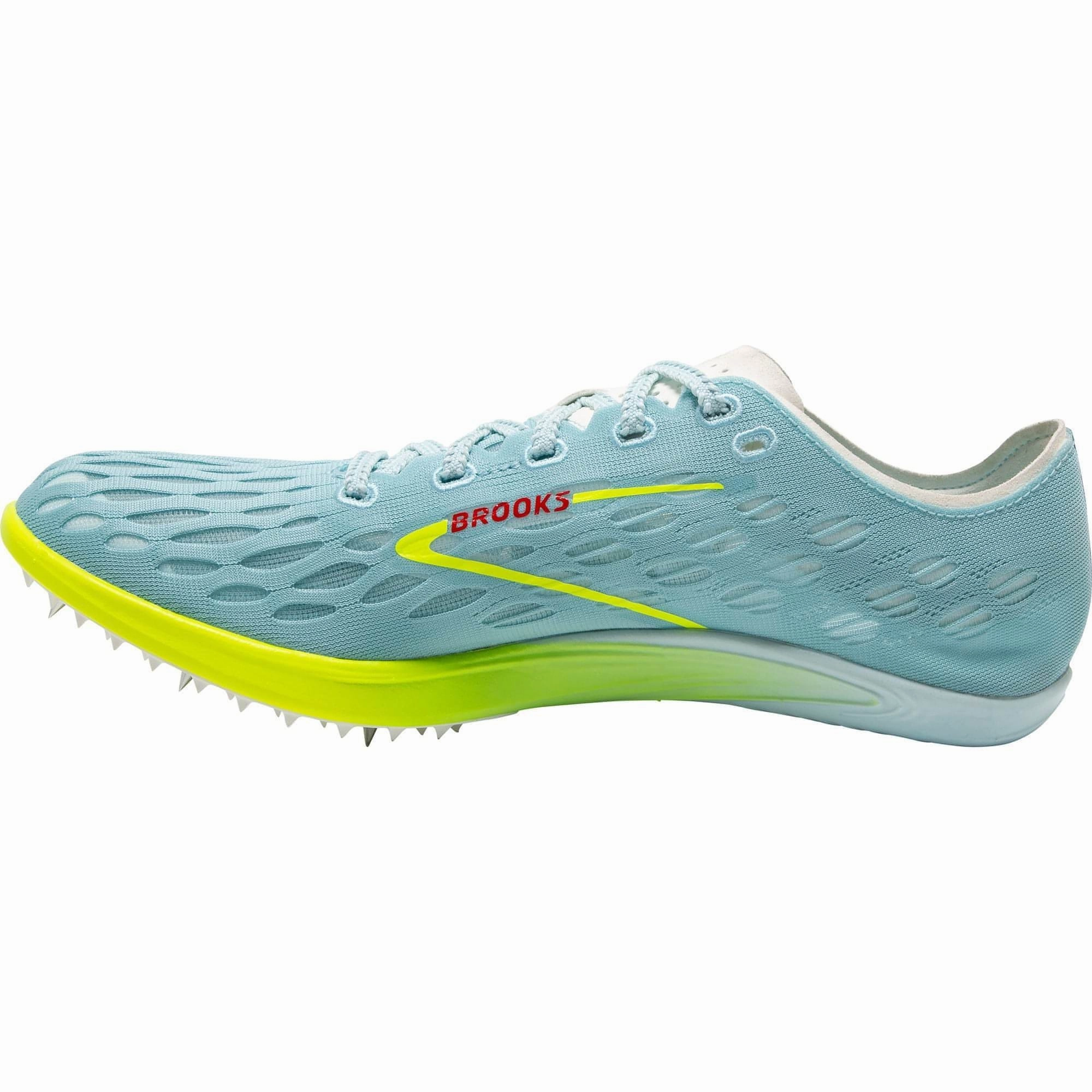 Brooks ELMN8 7 Running Spikes - Blue Responsive Road Shoes