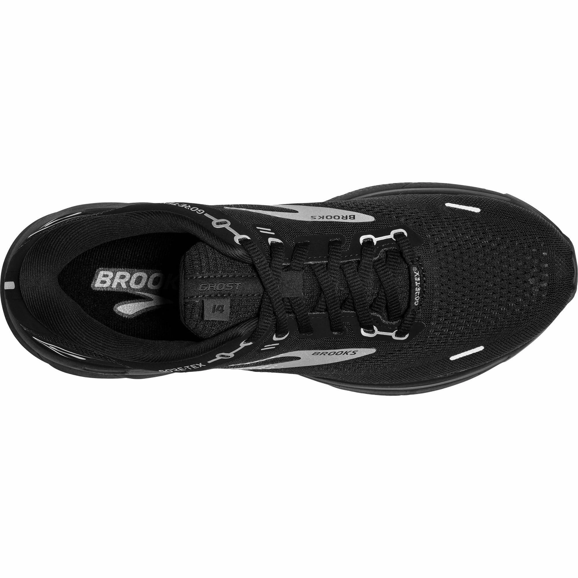 Brooks Ghost 14 GORE-TEX Mens Running Shoes - Black Distance Runners