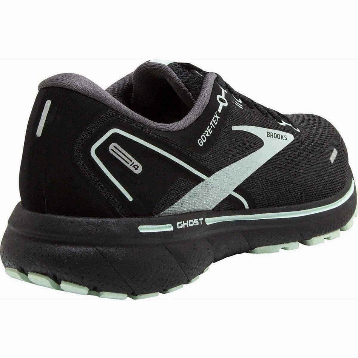 Brooks Ghost 14 GORE-TEX Womens Running Shoes - Black Distance Runners