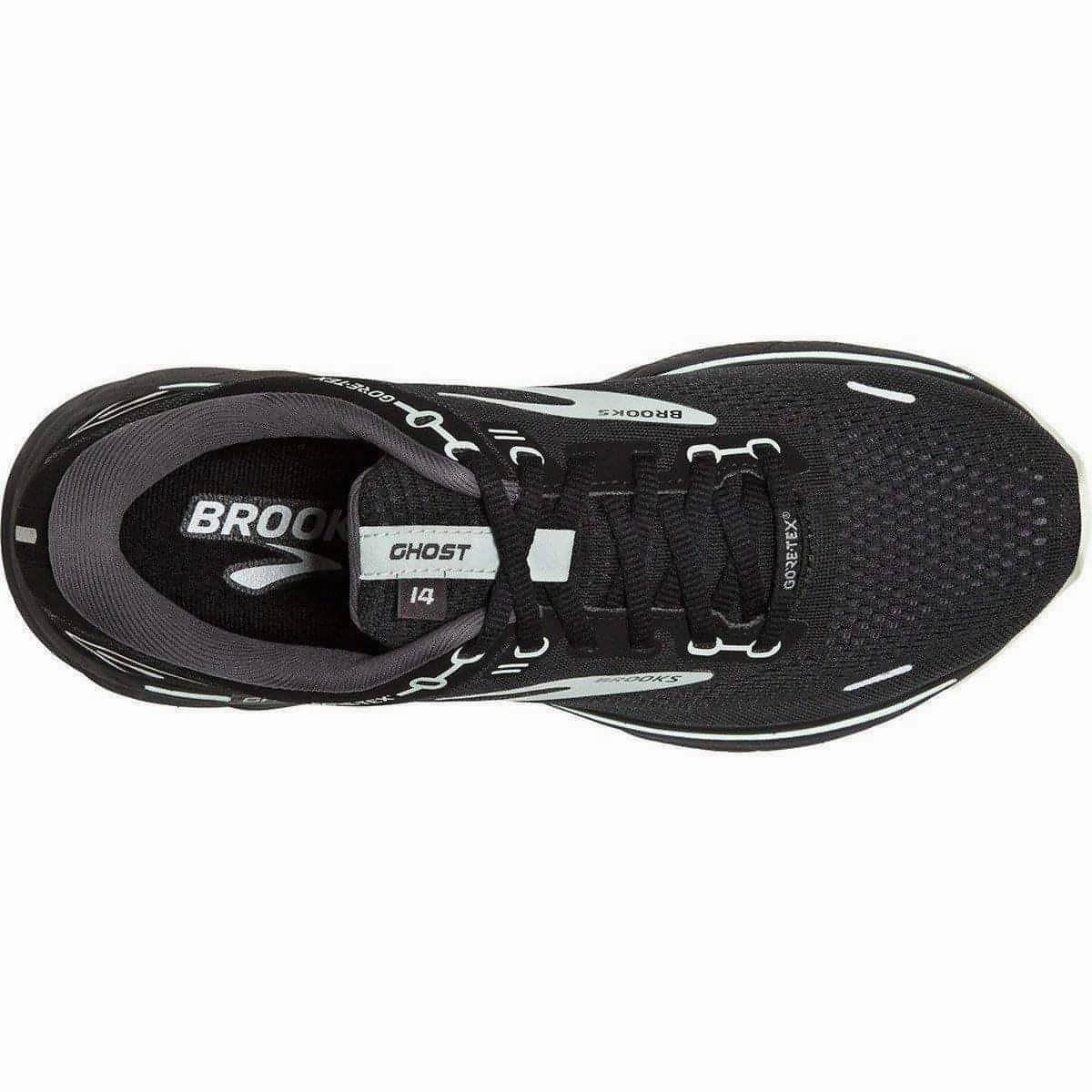 Brooks Ghost 14 GORE-TEX Womens Running Shoes - Black Distance Runners