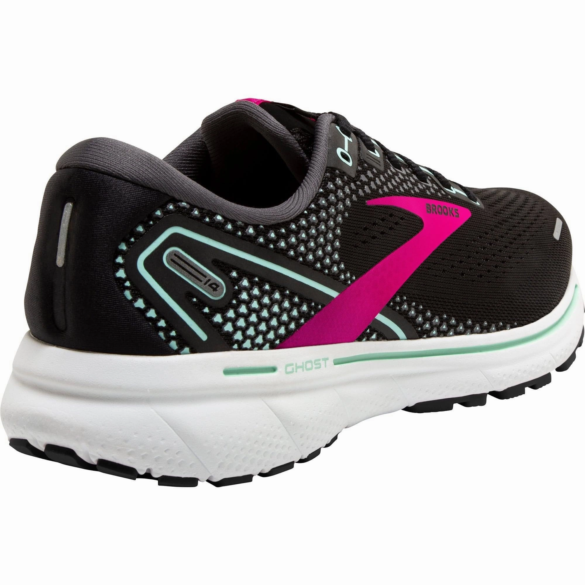 Brooks Ghost 14 Womens Running Shoes - Black Distance Runners