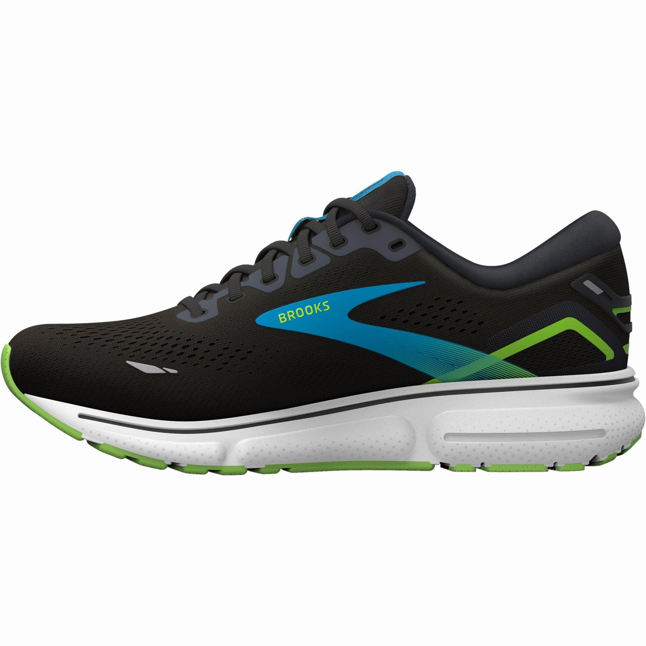 Brooks Ghost 15 Mens Running Shoes - Black Distance Runners