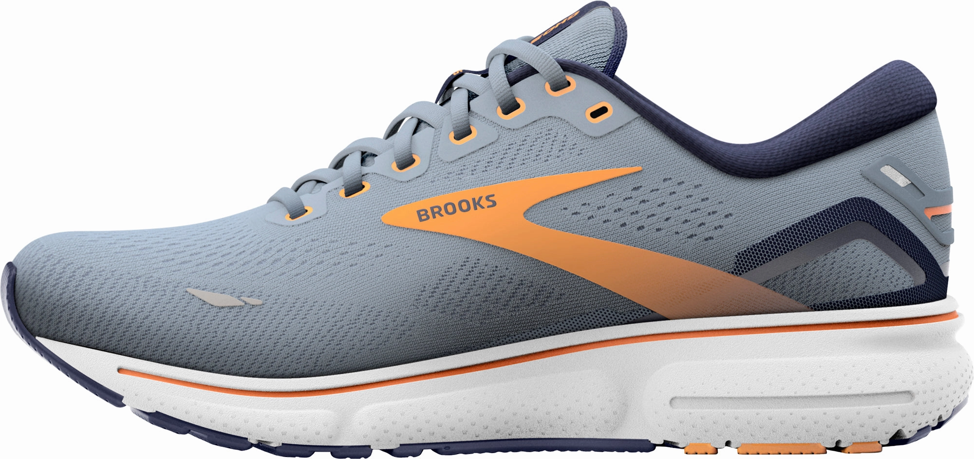 Brooks Ghost 15 Mens Running Shoes - Grey Distance Runners