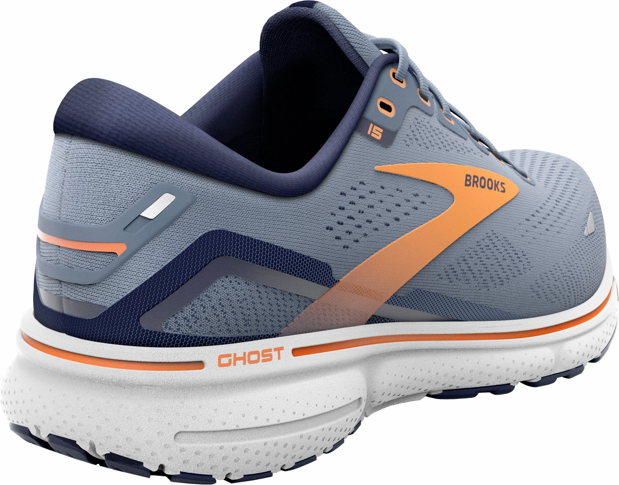 Brooks Ghost 15 Mens Running Shoes - Grey Distance Runners