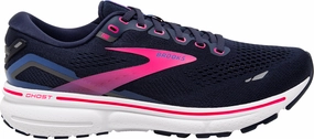 Brooks Ghost 15 Womens Running Shoes - Navy Brooks shoe variations
