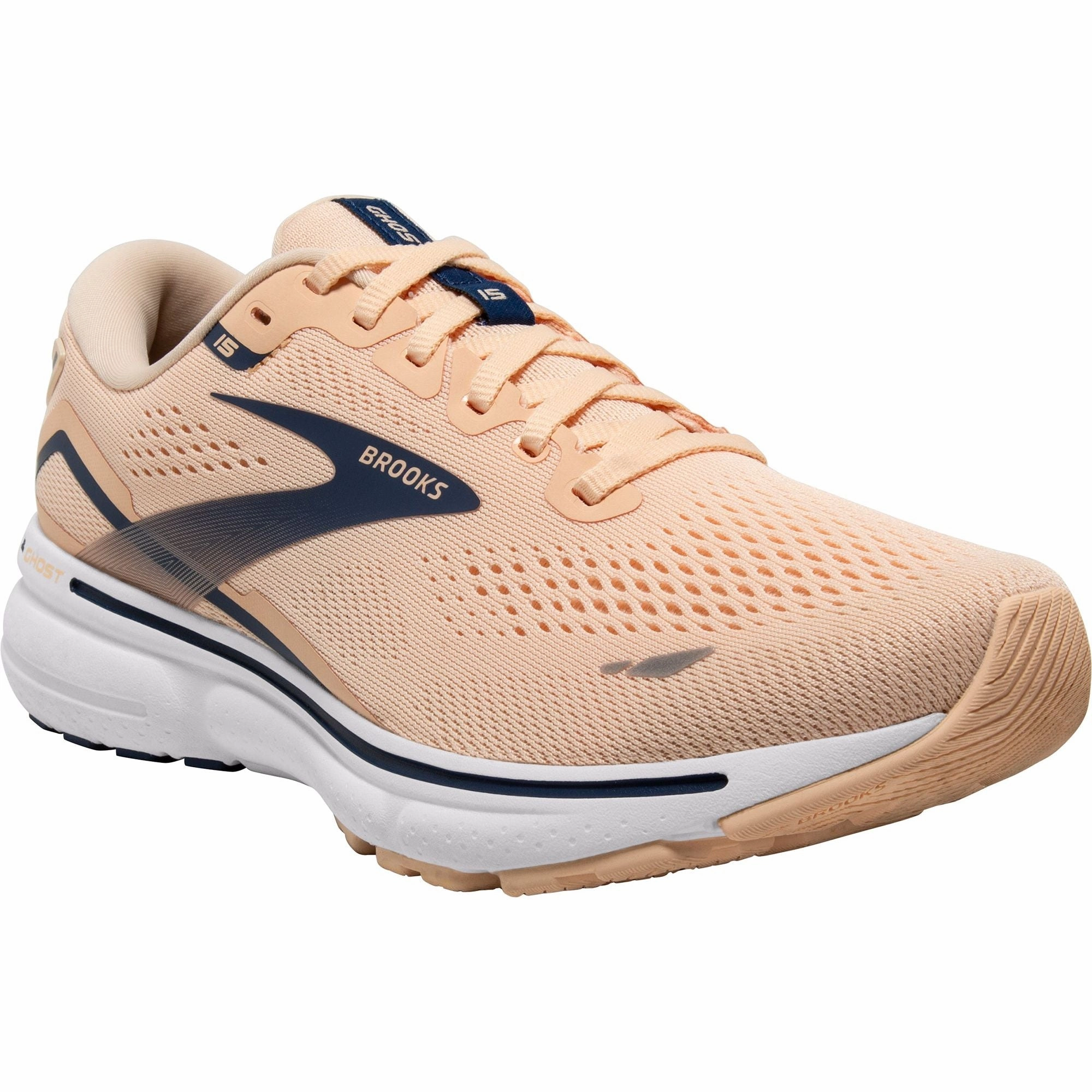 Brooks Ghost 15 Womens Running Shoes - Orange Responsive Road Shoes