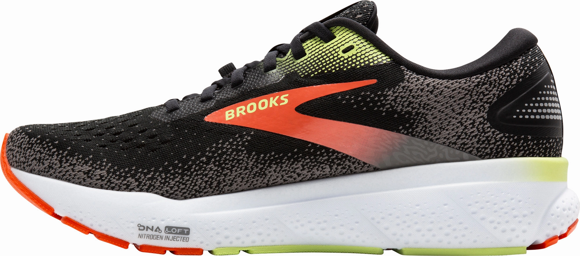 Brooks Ghost 16 GORE-TEX Mens Running Shoes - Black Responsive Road Shoes