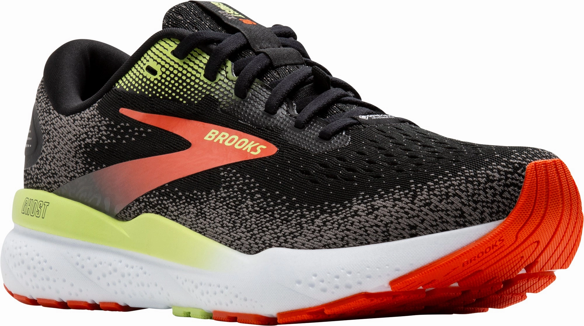 Brooks Ghost 16 GORE-TEX Mens Running Shoes - Black Responsive Road Shoes