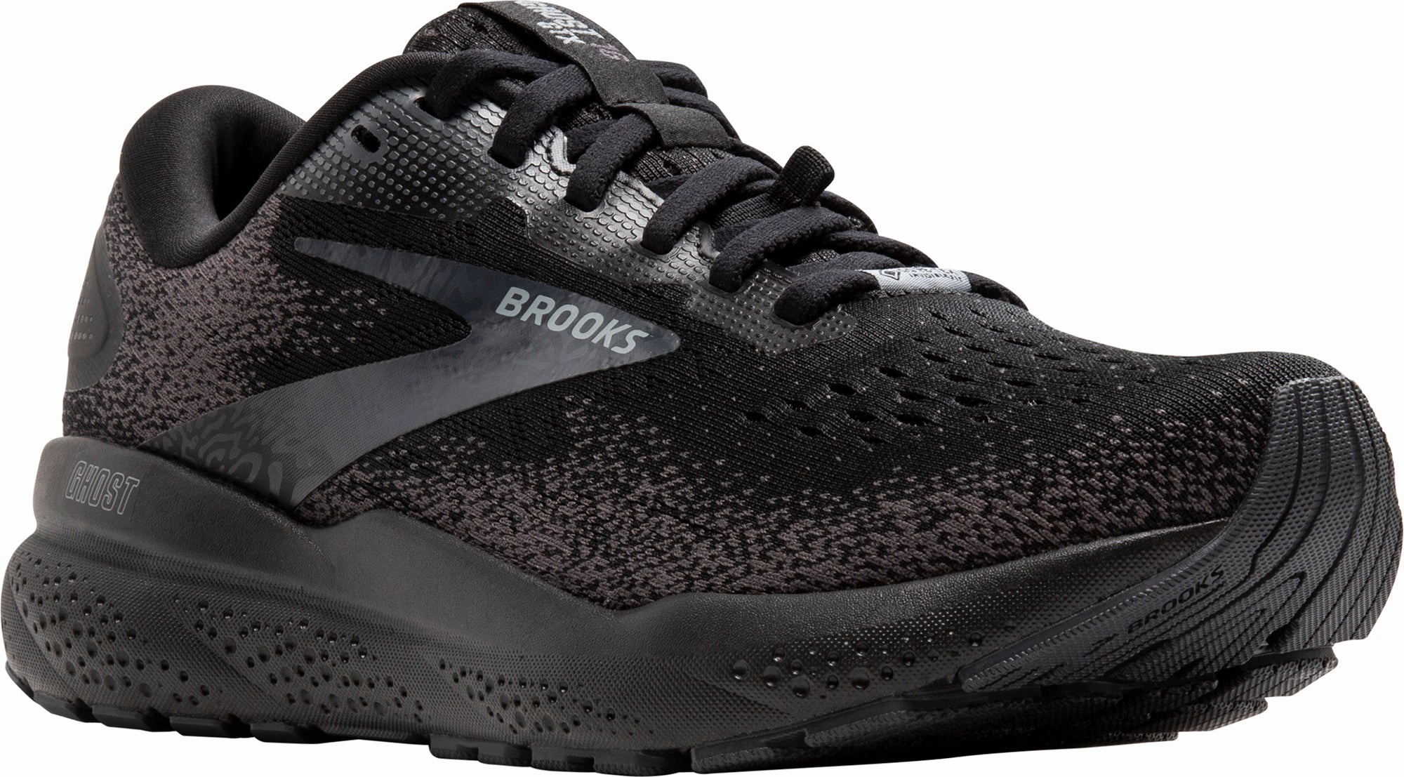 Brooks Ghost 16 GORE-TEX Mens Running Shoes - Black Training Sneakers
