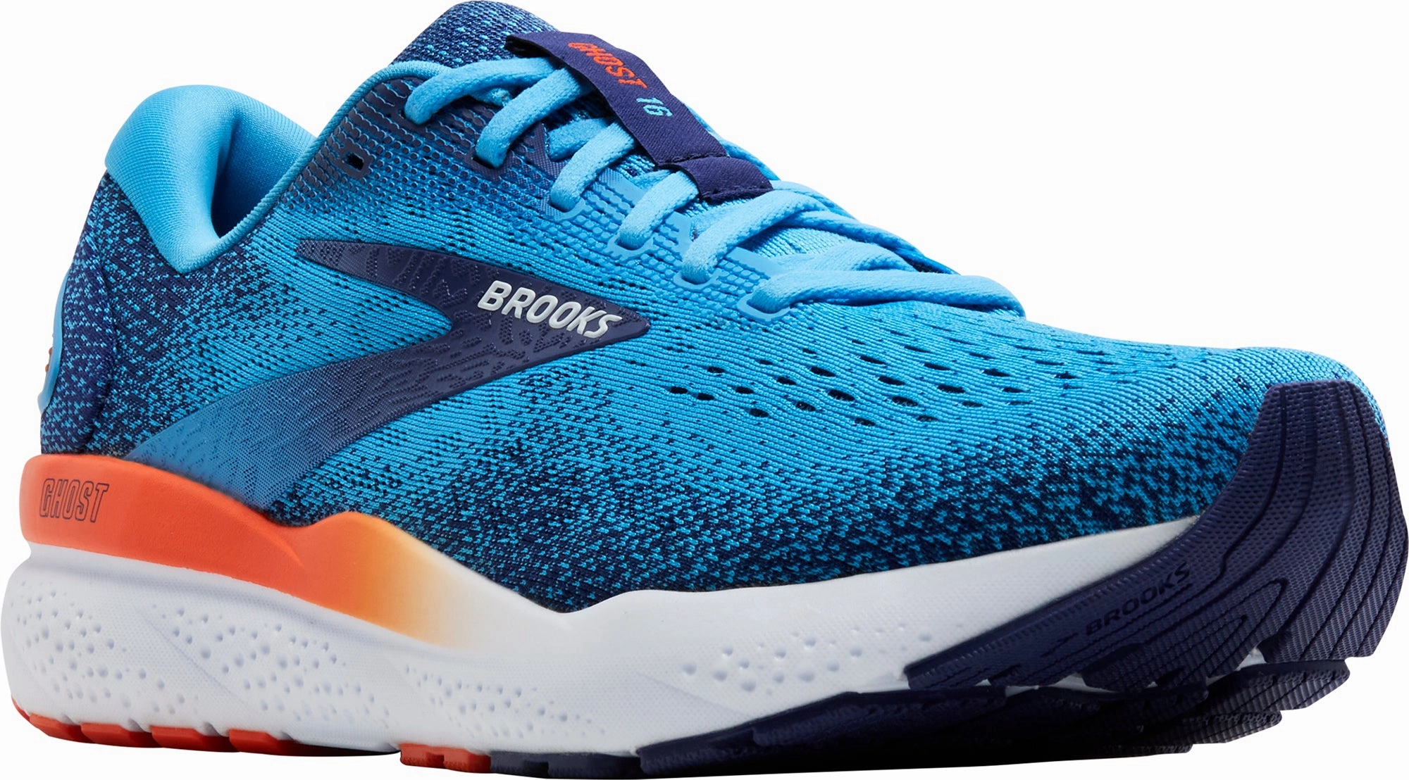 Brooks Ghost 16 Mens Running Shoes - Blue Distance Runners
