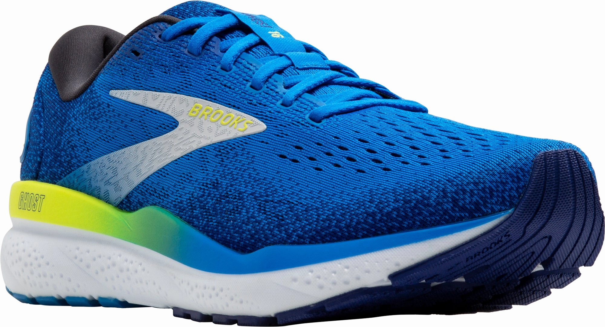 Brooks Ghost 16 Mens Running Shoes - Blue Responsive Road Shoes