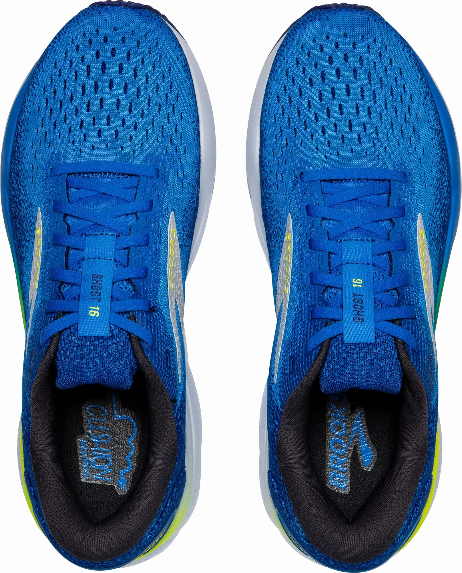 Brooks Ghost 16 Mens Running Shoes - Blue Responsive Road Shoes