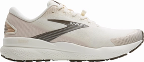 Brooks Ghost 16 Weatherized Womens Running Shoes - Cream Brooks cushioned sneakers for distance running