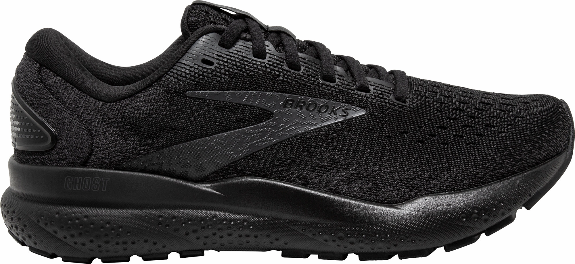 Brooks Ghost 16 WIDE FIT (2E) Mens Running Shoes - Black Brooks shoe variations