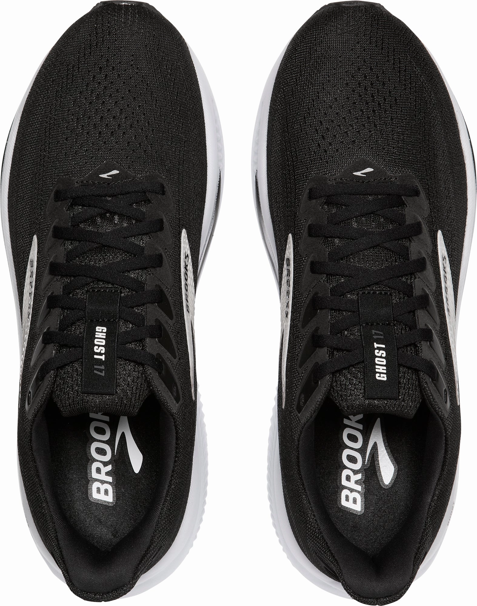 Brooks Ghost 17 Mens Running Shoes - Black Distance Runners