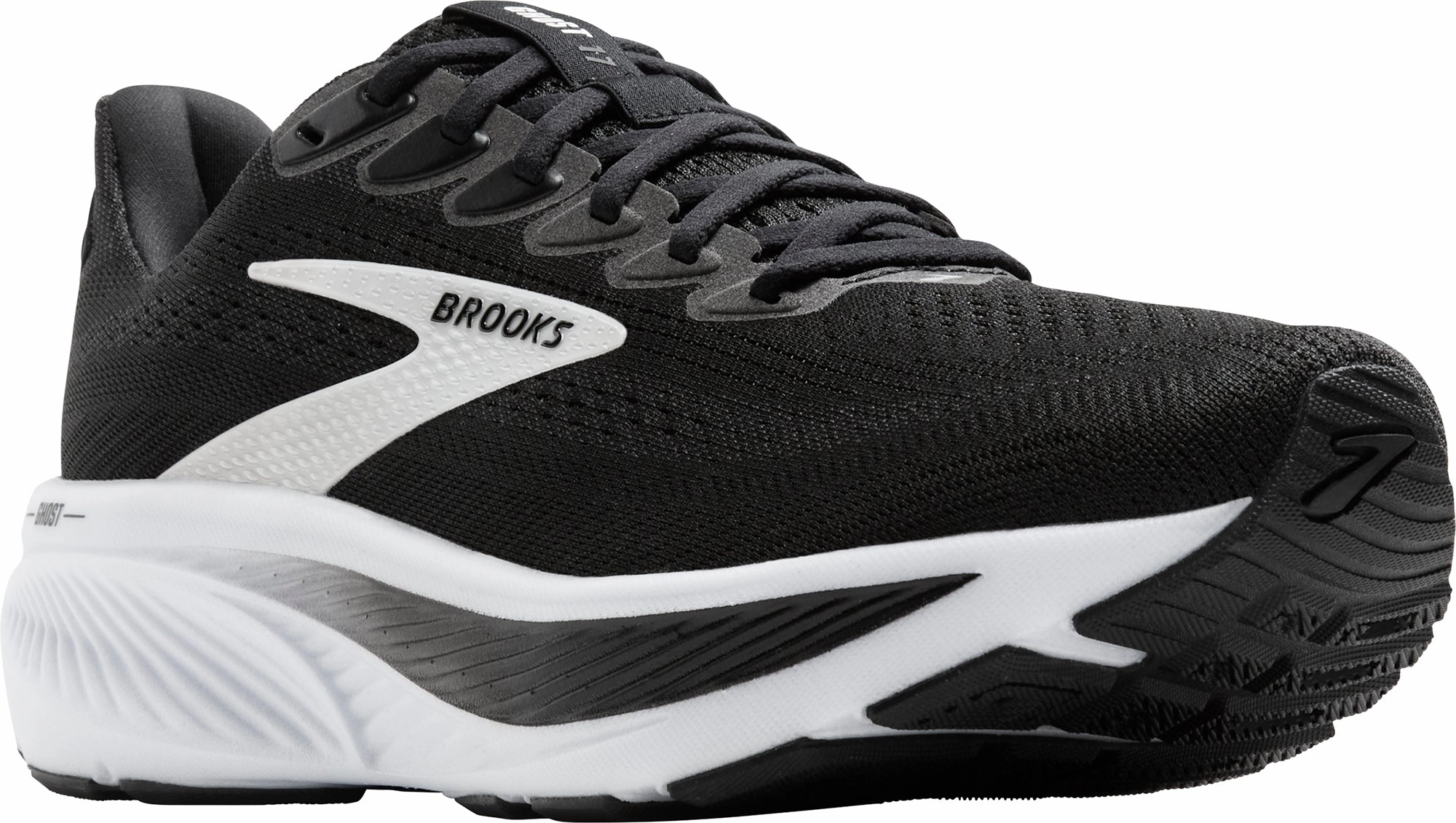Brooks Ghost 17 Mens Running Shoes - Black Distance Runners