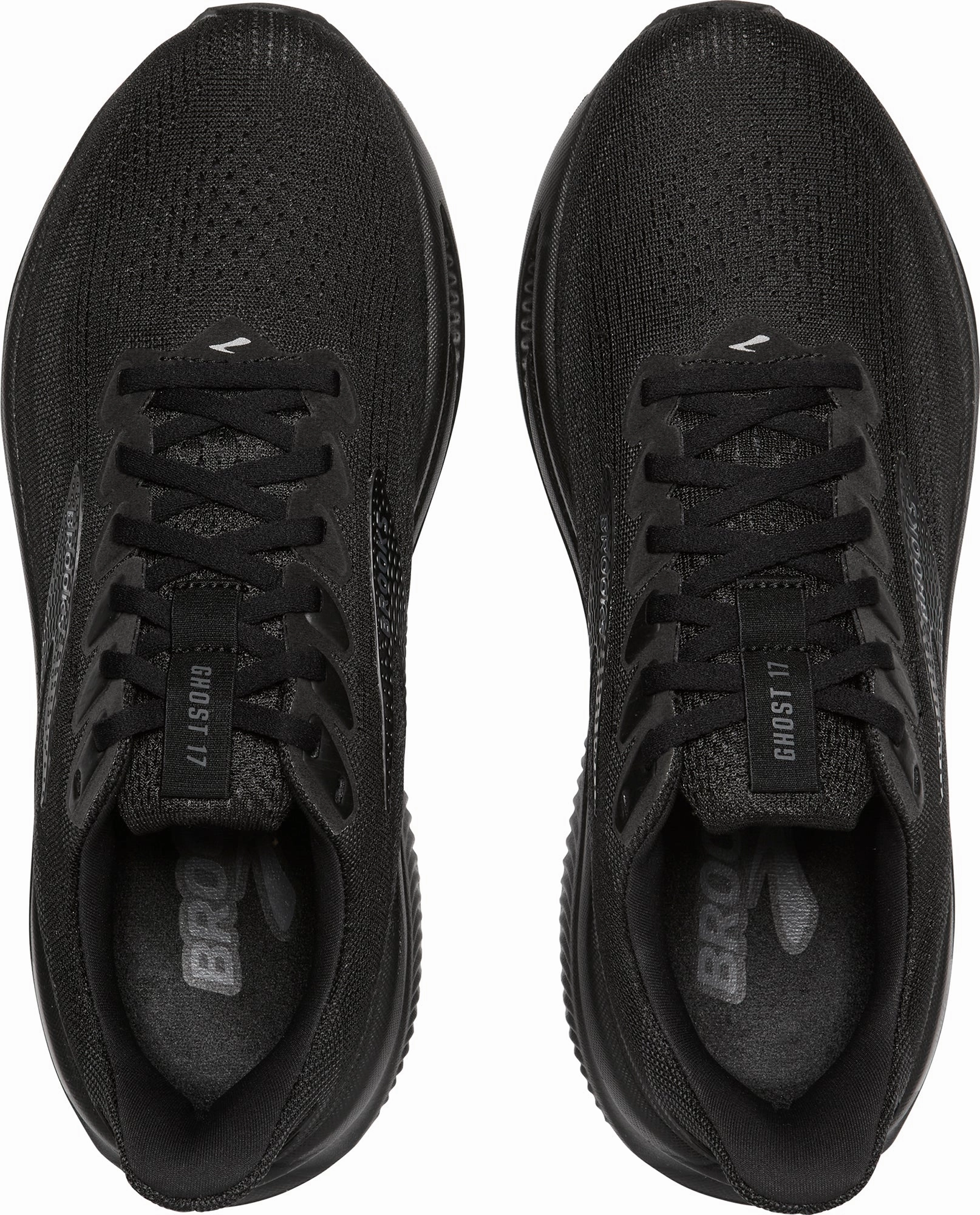 Brooks Ghost 17 WIDE FIT Womens Running Shoes - Black Distance Runners