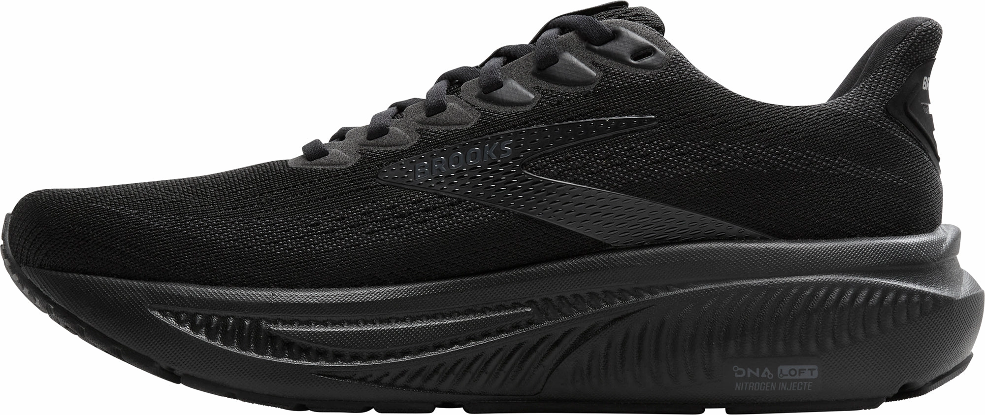 Brooks Ghost 17 WIDE FIT Womens Running Shoes - Black Distance Runners