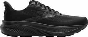 Brooks Ghost 17 WIDE FIT Womens Running Shoes - Black Brooks breathable running shoes for performance