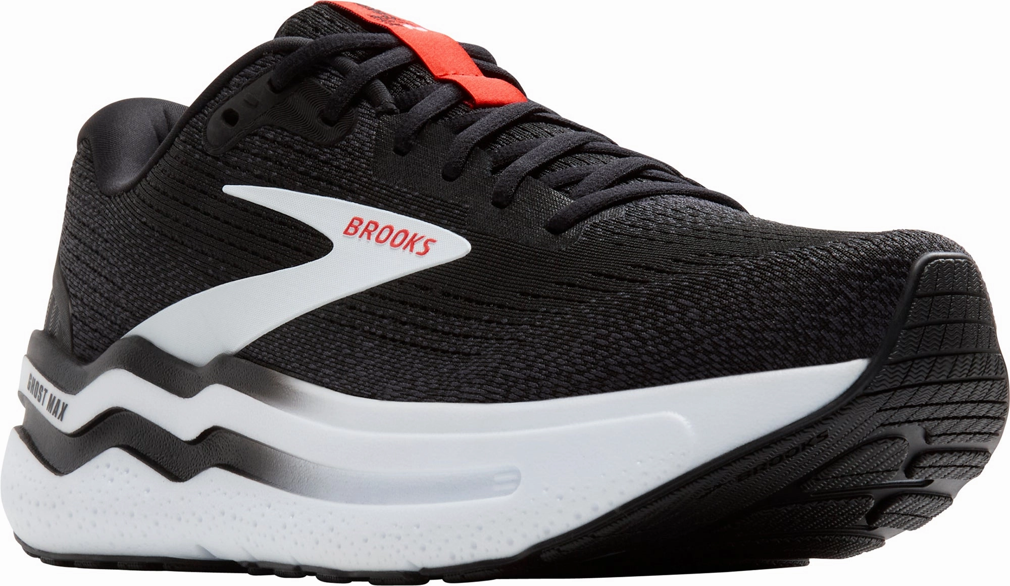 Brooks Ghost Max 2 Mens Running Shoes - Black Responsive Road Shoes