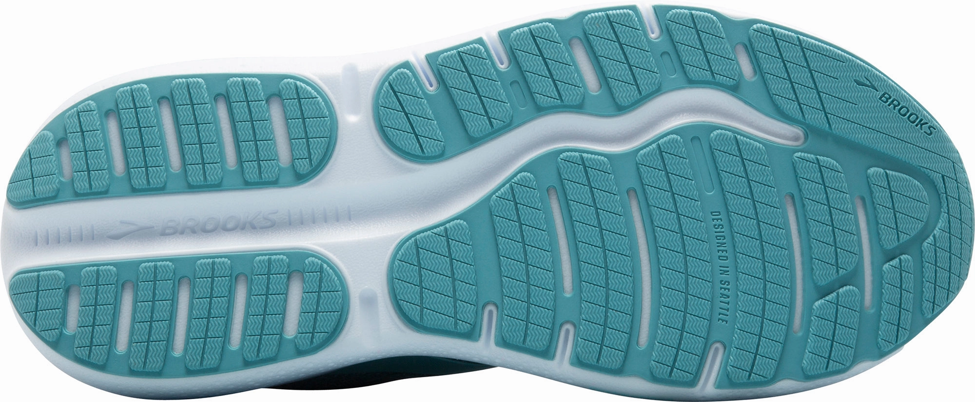 Brooks Ghost Max 2 WIDE FIT Womens Running Shoes - Blue Responsive Road Shoes