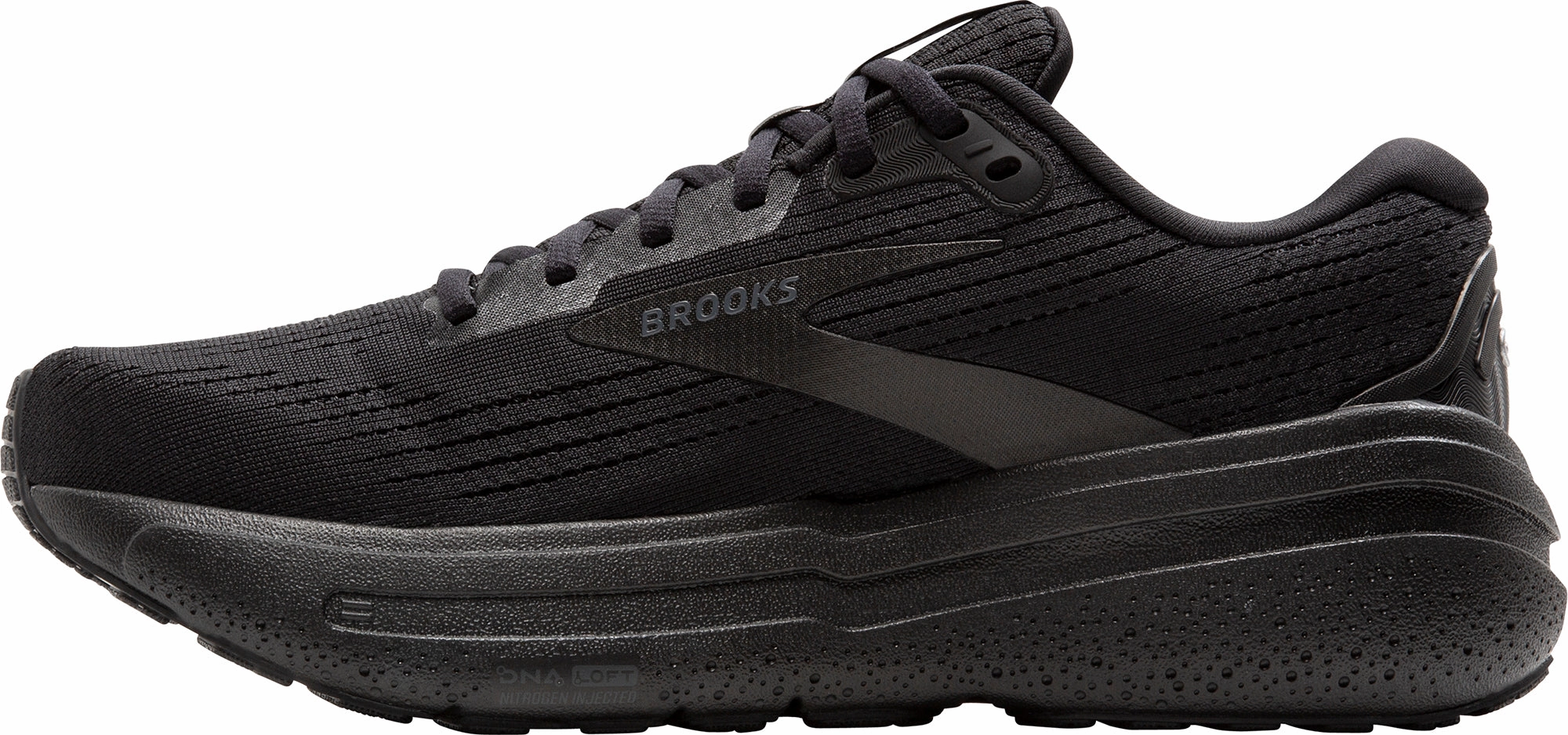 Brooks Ghost Max 2 Womens Running Shoes - Black Responsive Road Shoes