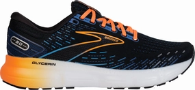 Brooks Glycerin 20 Mens Running Shoes - Black Brooks cushioned sneakers for distance running