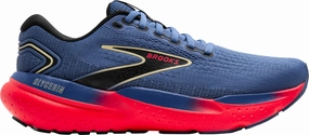 Brooks Glycerin 21 Womens Running Shoes - Blue Brooks cushioned sneakers for distance running