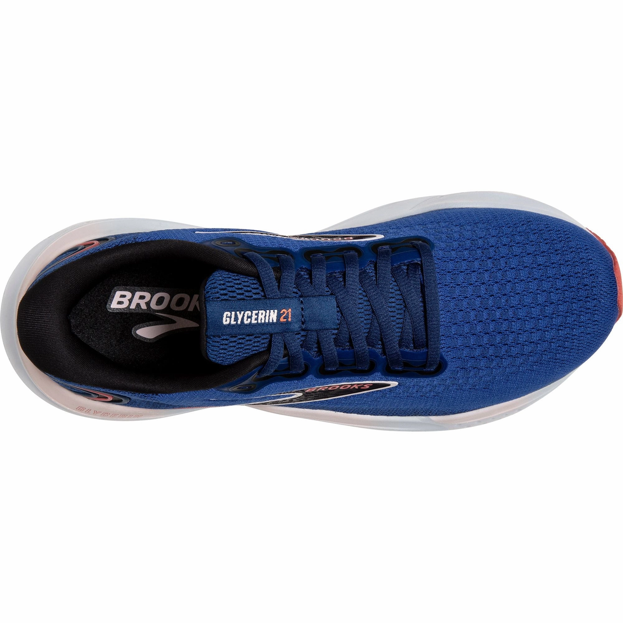 Brooks Glycerin 21 Womens Running Shoes - Blue Distance Runners