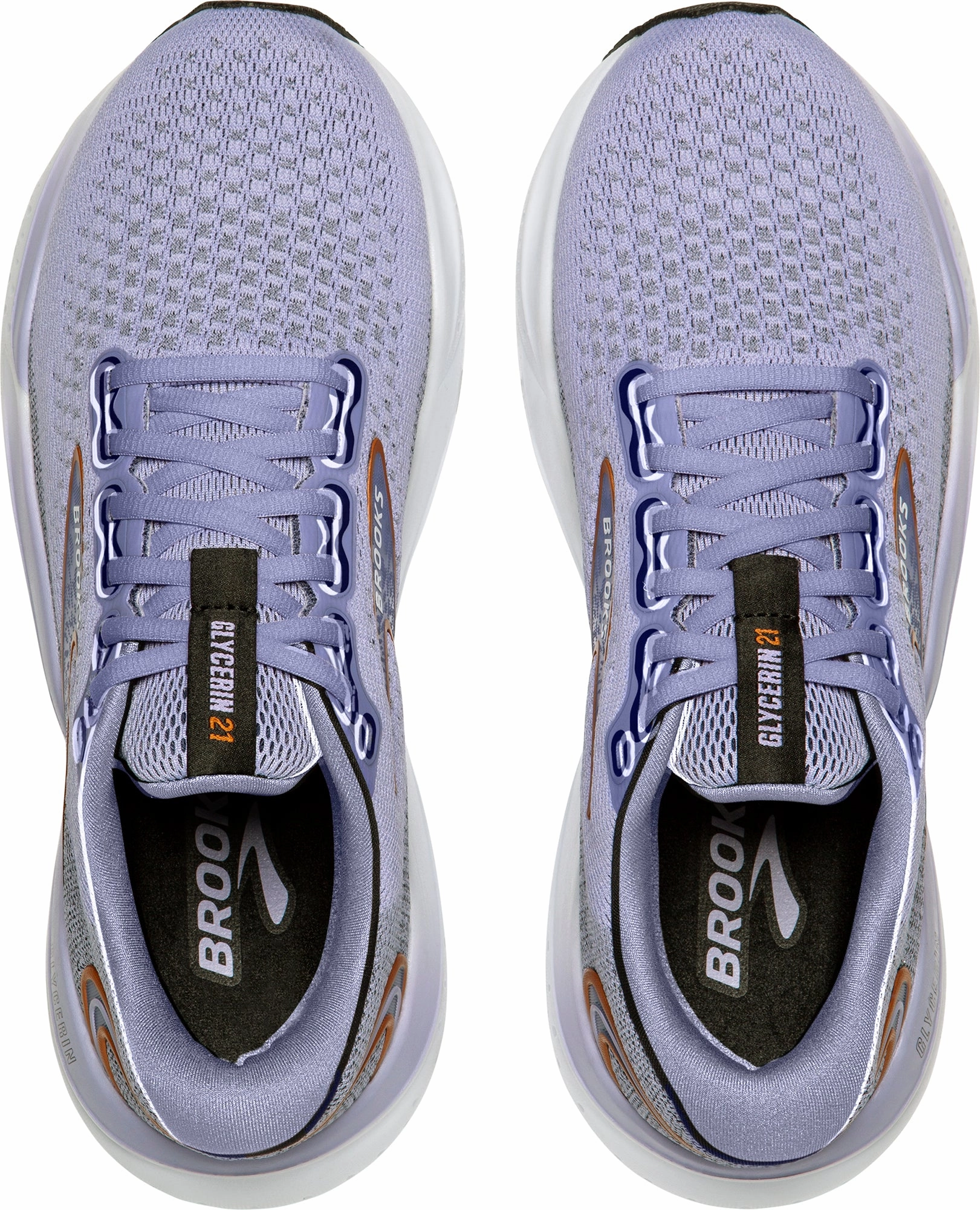 Brooks Glycerin 21 Womens Running Shoes - Purple Distance Runners