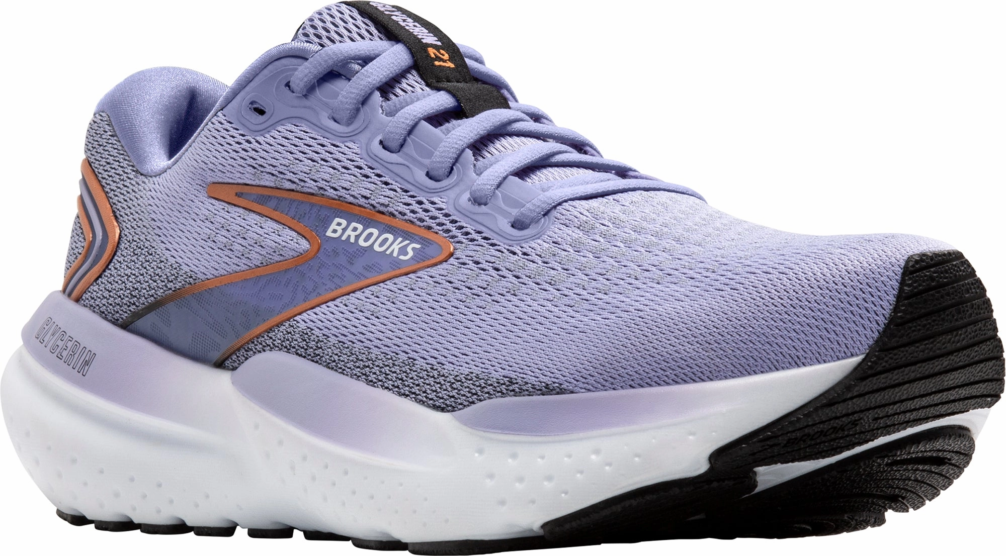 Brooks Glycerin 21 Womens Running Shoes - Purple Distance Runners