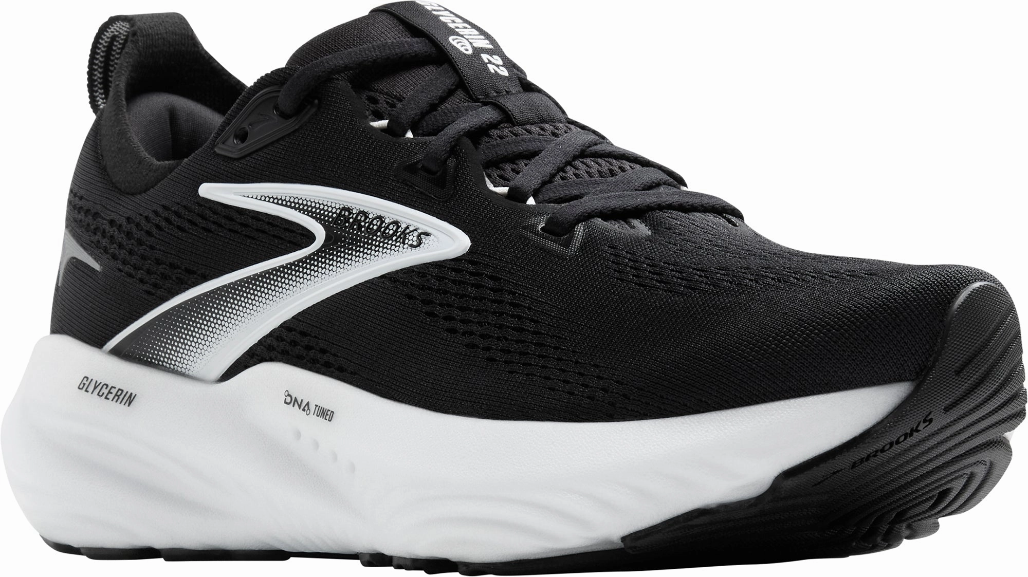 Brooks Glycerin 22 Mens Running Shoes - Black Distance Runners