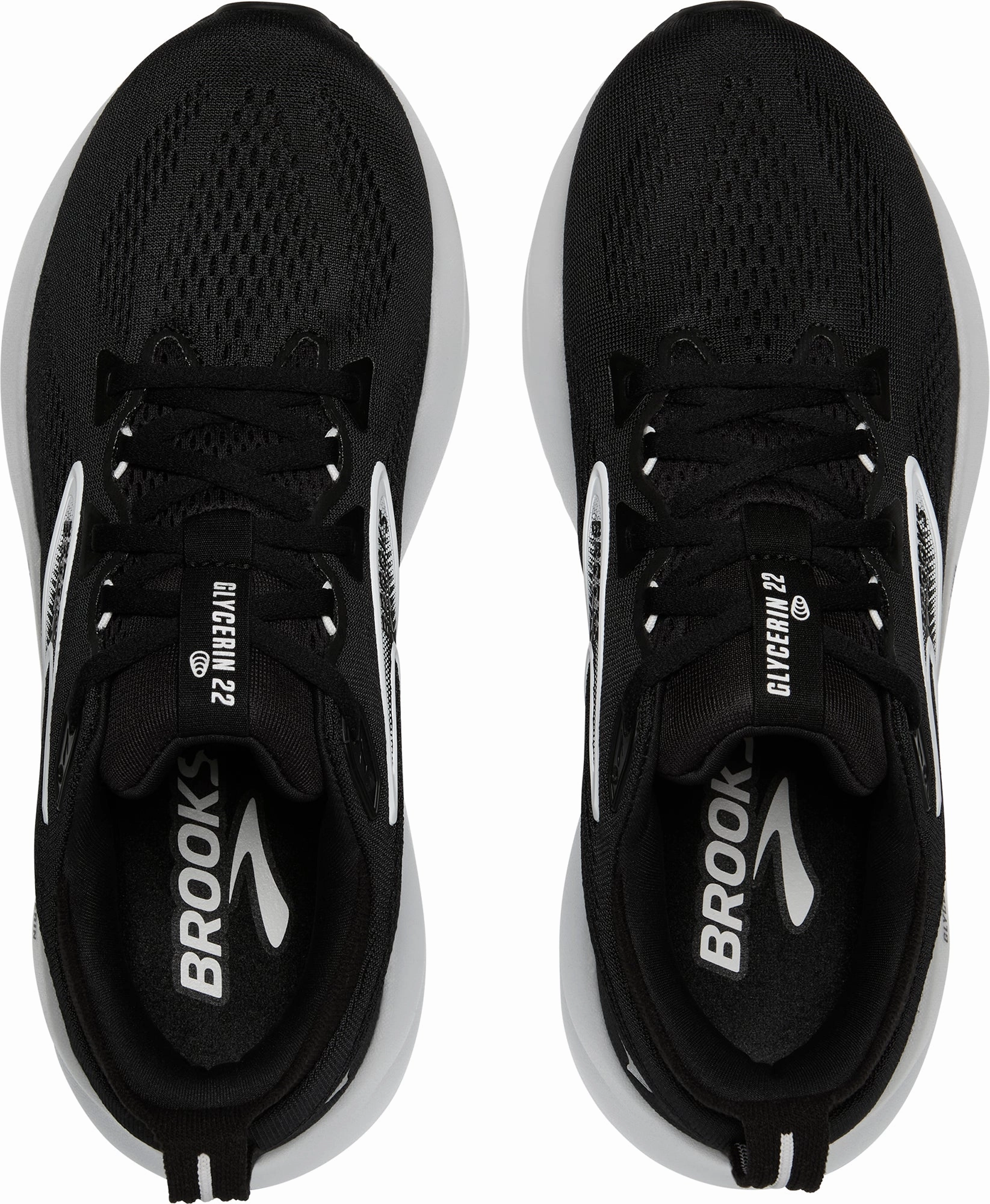 Brooks Glycerin 22 Mens Running Shoes - Black Distance Runners