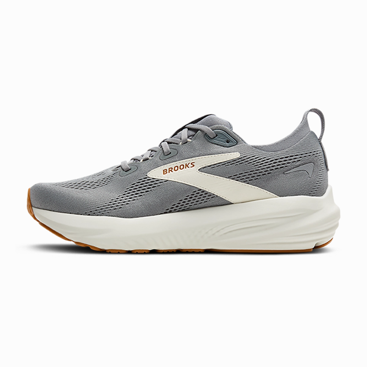 Brooks Glycerin 22 Primer Gray - Gray - Honey Ginger Brooks performance running shoes