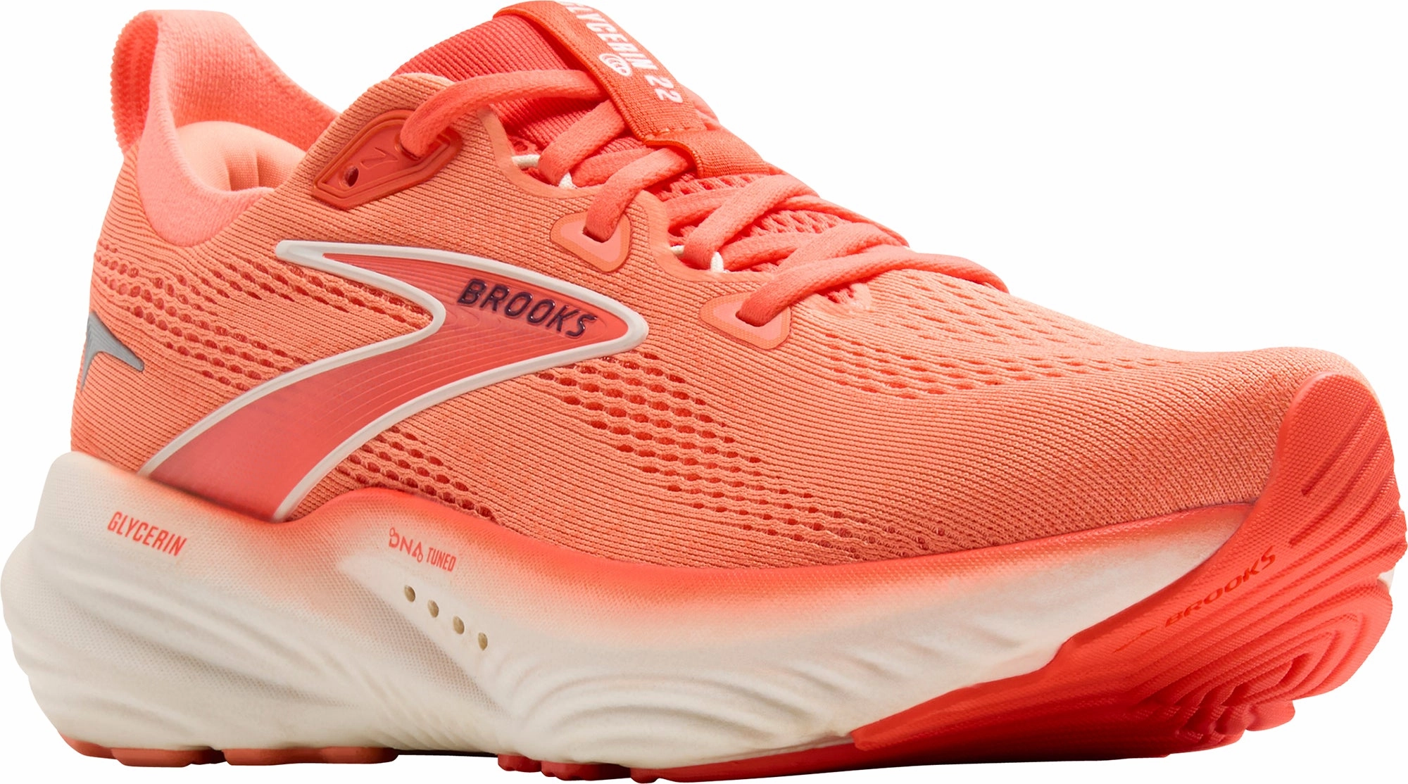 Brooks Glycerin 22 Womens Running Shoes - Pink Distance Runners
