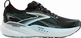Brooks Glycerin GTS 22 Mens Running Shoes - Black Brooks cushioned sneakers for distance running