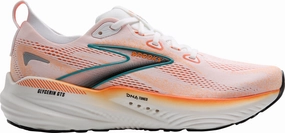 Brooks Glycerin GTS 22 Mens Running Shoes - Orange Brooks cushioned sneakers for distance running